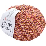 YARNART Jeans Tropical 613 Multi Плетива прежда (Jeans Tropical 613)