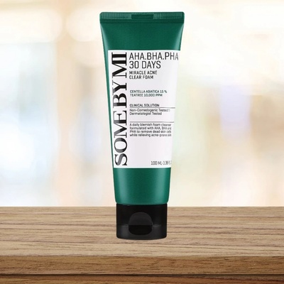 Some By Mi AHA BHA PHA 30 Days Miracle Foam Jemná čisticí pěna 100 ml