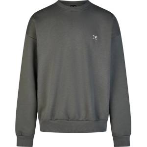 IRIEDAILY Мъжки пуловер Iriedaily Flagloose Crewneck Jumper - Dark Jungle (017-4556-0212)