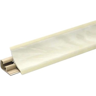 Lišta k pracovnej doske plastová LB23 3000 x 23 mm carrara mramor