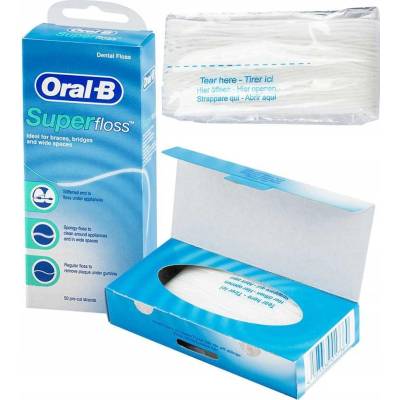 Oral-B Super floss 50 ks – Zboží Dáma