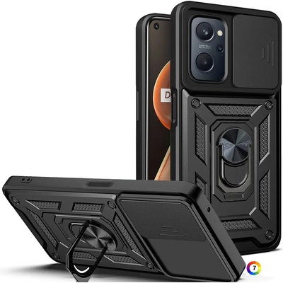 realme 9i/Oppo A36/A76 Удароустойчив Ring Holder Калъф и Протектор