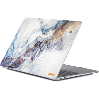 ENKAY 43500 MARBLE Pouzdro pro MacBook Pro 13" A2251 / A2289 / A2338 LIGHT BLUE