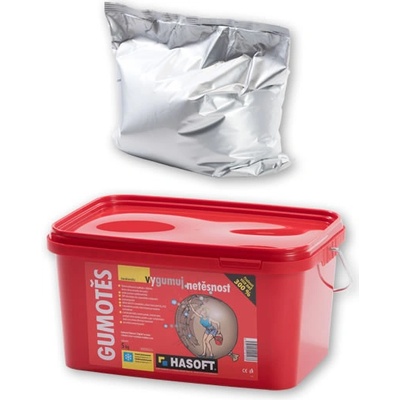 Hasoft GUMOTES - Vygumuj netesnosť 5 kg Šedý