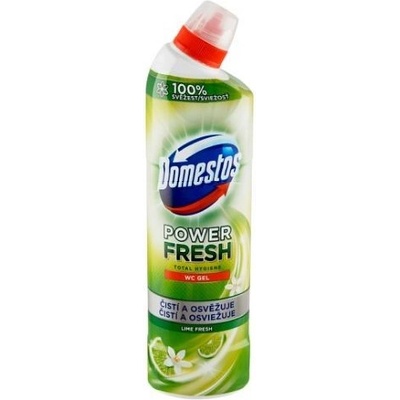 Domestos Power Fresh Total Hygiene Lime Fresh dezinfekčný Wc gél 700 ml