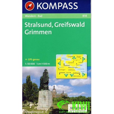 Stralsund,Greifswald,Grimmen 858 1:50T NKOM