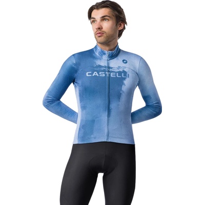 Castelli Nebula Thermal metalická modrá/oceľové tiene