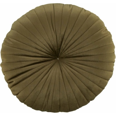 Catherine Lansfield Zamatový vankúš Round Soft Touch 4cm