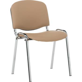 Посетителски стол Carmen 1135-1 LUX - бежов N (3520872_1)