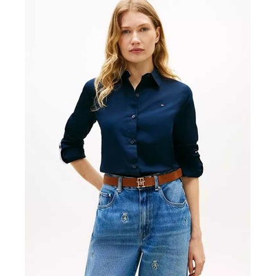 Tommy Hilfiger dámská košile Classic Poplin modrá