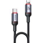 YESIDO CA184 Type-C към Lightning Кабел 27W за Бързо Зареждане 2 м