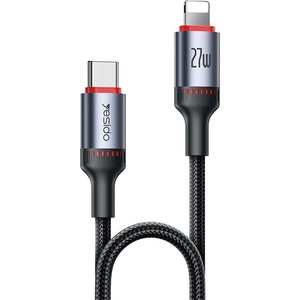 YESIDO CA184 Type-C към Lightning Кабел 27W за Бързо Зареждане 2 м