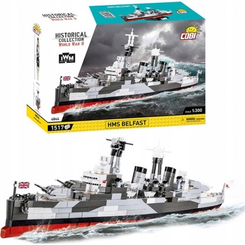 Cobi 4844 II WW HMS Belfast IWM, 1:300, 1515 k