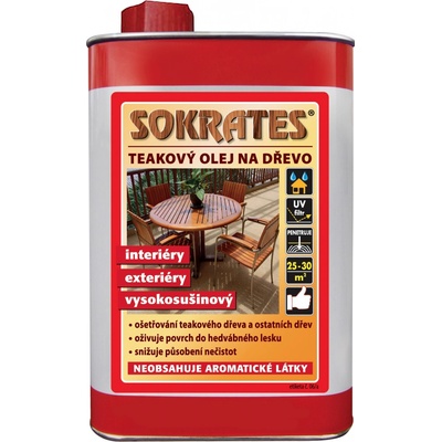 Sokrates Olej teakový 0,6 l čirý
