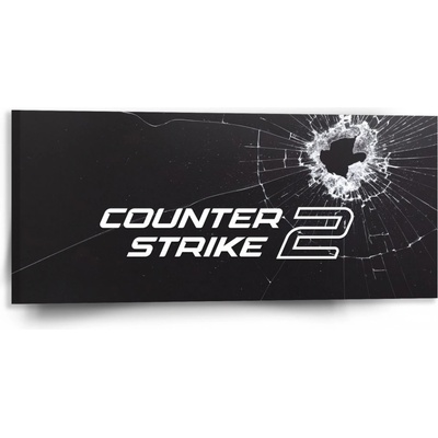 Sablio Obraz Counter Strike 2 Průstřel - 110x50 cm