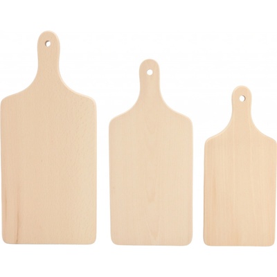 ČistéDřevo Sada dřevěných prkének s držadlem 3ks – Sleviste.cz