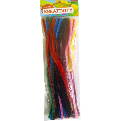 Žinylkové drátky 40 ks – mix barev, 30 cm