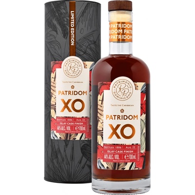 Patridom XO Islay Cask Finish 44% 0,7 l (tuba)