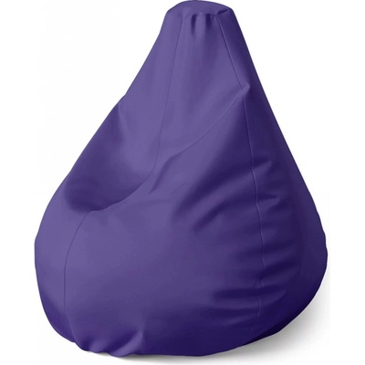 Sablio Sedací vak Pear Purpurová Sablio 70 x 95 x 15 cm