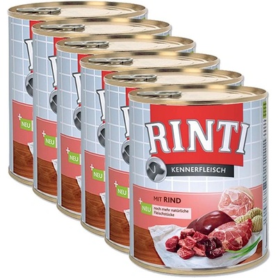 RINTI Говеждо - консерва 6 x 800г