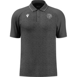Macron Мъжка блуза с яка Macron Babarians Polo Shirt 2024 2025 Mens - Grey