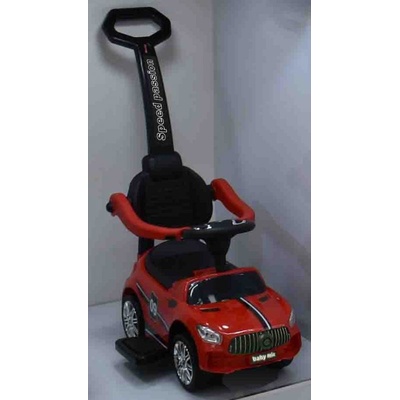 Baby Mix s tyčí Racer červené
