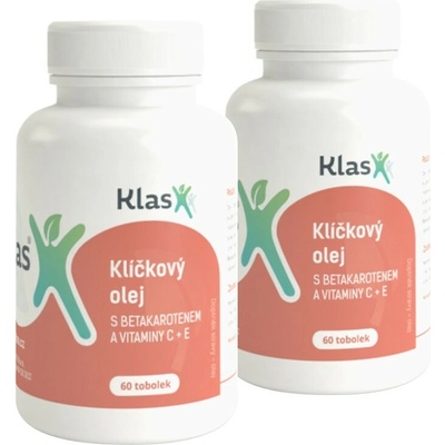 Klas Kľúčový olej 2x 60 tabliet