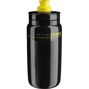 Elite Бутилка за велосипед Elite Fly 550 ml Cycling water bottles - Tex Maillot Jaune Black (533-2545-0311)