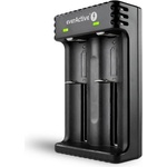 EVERACTIVE Зарядно устройство за LiIon батерии 3, 7v CR18650, CR123, 14500 2 гнездa USB micro LC-200 EverActive (EVER-C-LC-200) - hits Зарядно за батерии