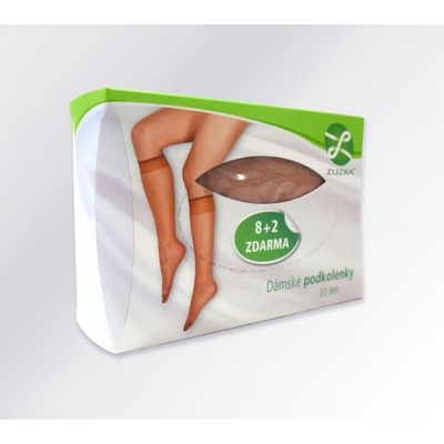 ZUZKA Чорапи до коляното Zuzka 8+2 БЕЗПЛАТНО Кафяви