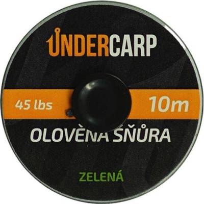 UnderCarp Olověná Šňůra 10m 45lb Zelená