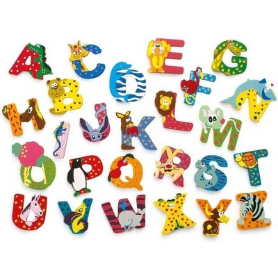 small foot Dřevěná abecedy 1ks - písmenko S – Zboží Dáma