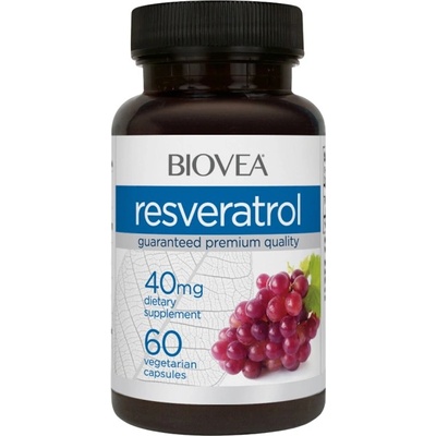 BIOVEA Resveratrol 40mg [60 капсули]