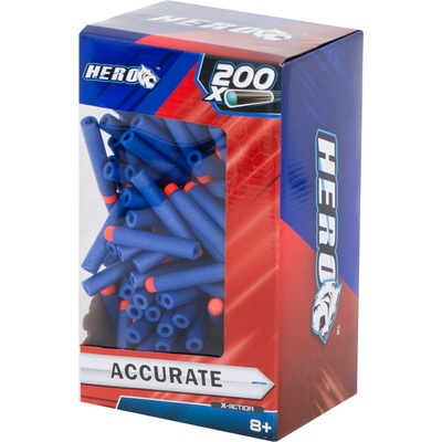 Náhradné náboje do pištole 7,2 cm 200 ks NERF