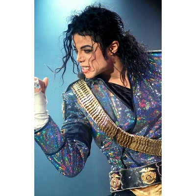 Plakát, Obraz - Photo of Michael JACKSON, 26.7 × 40 cm – Zboží Dáma