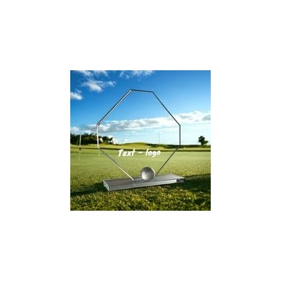 Poháry Bauer Skleněná trofej CRG202401 Golf