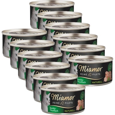 Miamor Feine Filets Naturell тунец Bonito 12 x 80 г
