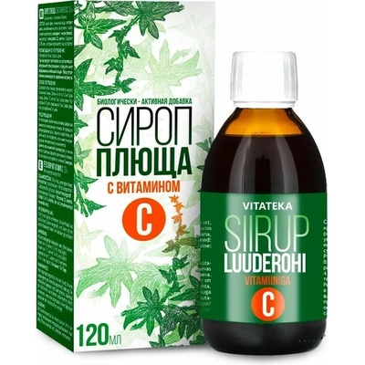Vitateka Břečťanový sirup s vitaminem C 120 ml