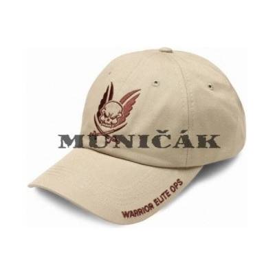Warrior Elite Ops Logo Cap with Coyote tan Embroidery W-EO-CAP-CT