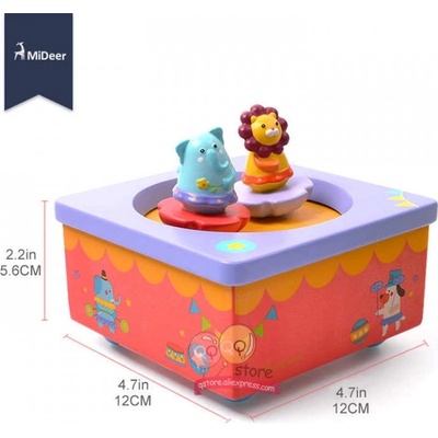 MiDeer Hudební skříňka Cirkus