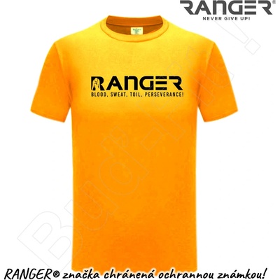 Tričko Ranger motív 13 žltá