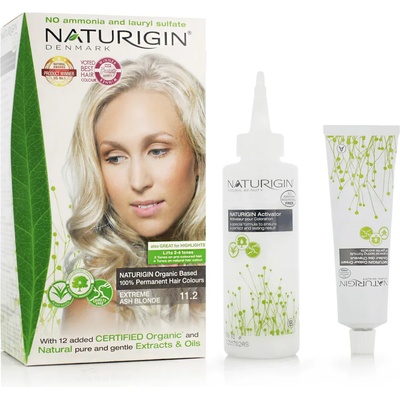 NATURIGIN Permanent Hair Colour Боя за коса 115 ml цвят Extreme Ash Blonde 11.2