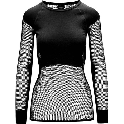 Brynje of Norway Lady Wool Thermo Shirt w/inlay Размер: M / Цвят: черен