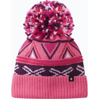 Detská čiapka Reima Kirjoen Soft Coral