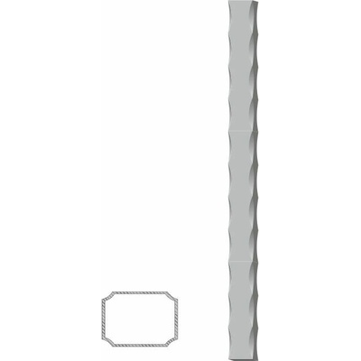 DOPRODEJ uzavřený profil 50 x 40 x 2 x 6000 mm, S235