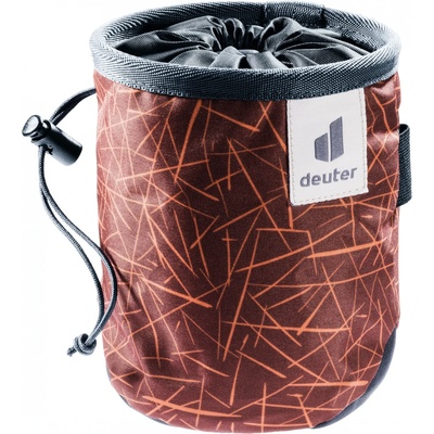 Deuter Торбичка за магнезий Deuter Gravity Chalk Bag I Chalk bag - Redwood Scratches / Graphite - размер One Size (335-0601-0411)