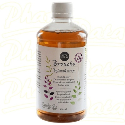 Alta Herba Bylinný sirup Broncho 500 ml