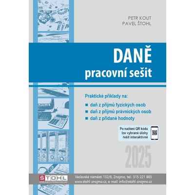 Daně - pracovní sešit 2025 - Pavel Štohl