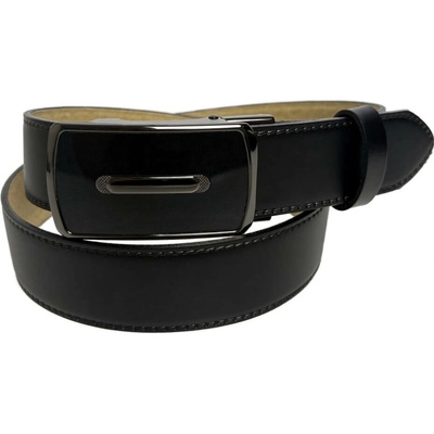 Penny Belts kožený opasek 35-020-A19-60 černý