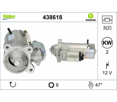 Startér VALEO 438618